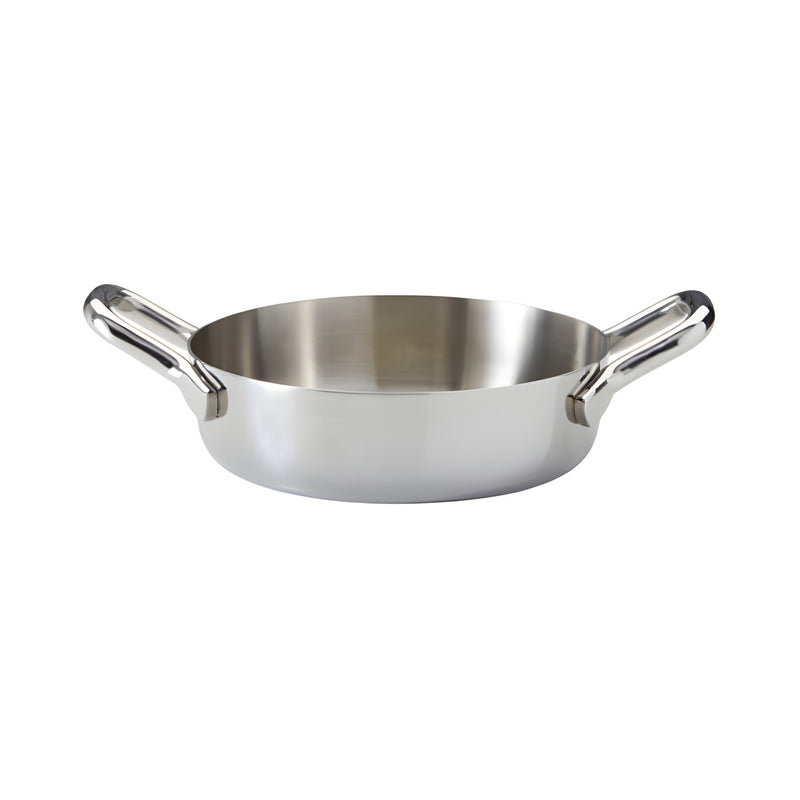 Hypinox Mini Sauté Pan, Two Handles, Stainless Steel