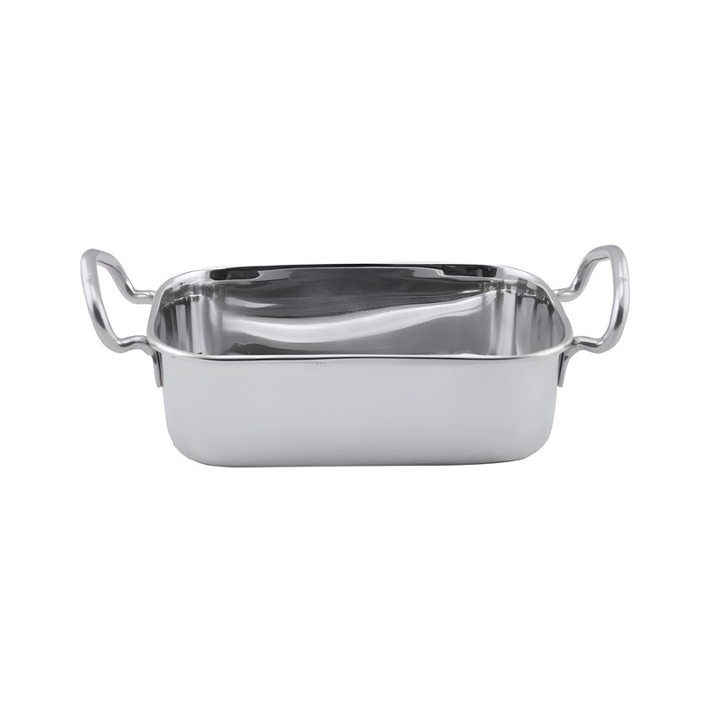 Mini Roasting Pan with 2 Handles, Stainless Steel