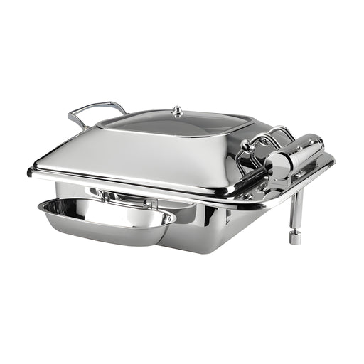Star Square Induction Chafing Dish with Spoon Holder