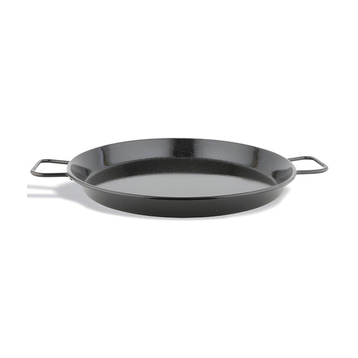 Mini Paella Pan Small, Black Enamelled Steel