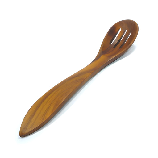 Olive Wood Slotted Olive Spoon