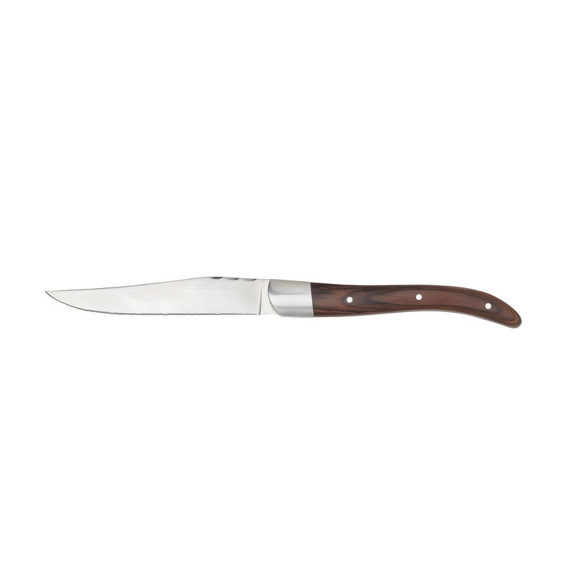 Lupo Steak Knife, Wooden Handle