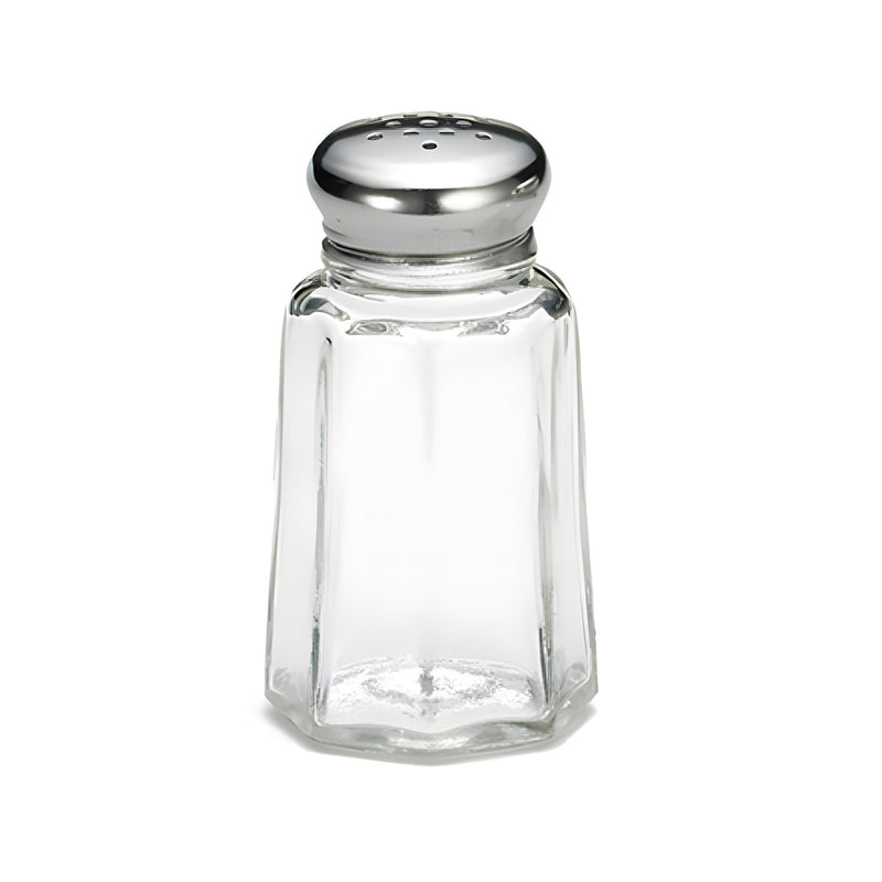 Paneled Glass Salt & Pepper Shaker 3cl, H7.6cm