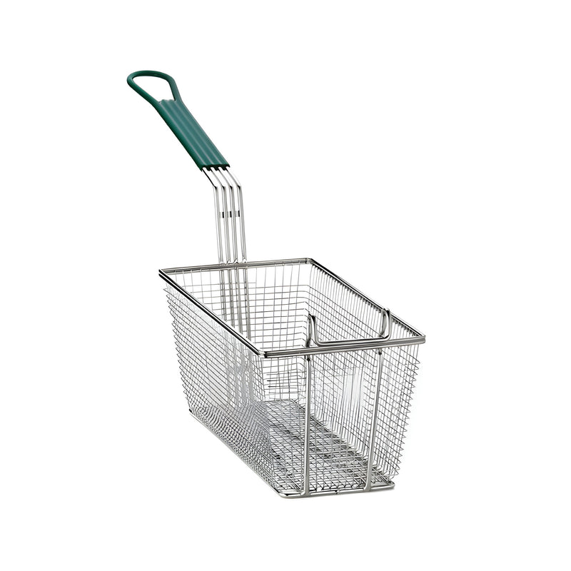Fryer Basket, Green Cool-to-Touch Handle