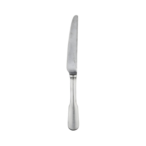 Fiddle Vintage Satin Dessert Knife, Solid Handle, Stainless Steel