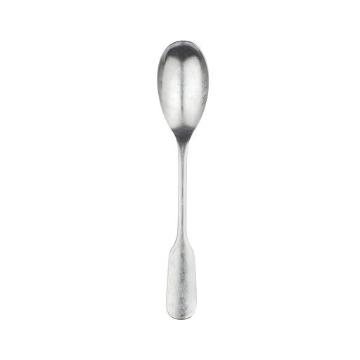Fiddle Vintage Satin Dessert Spoon, Stainless Steel