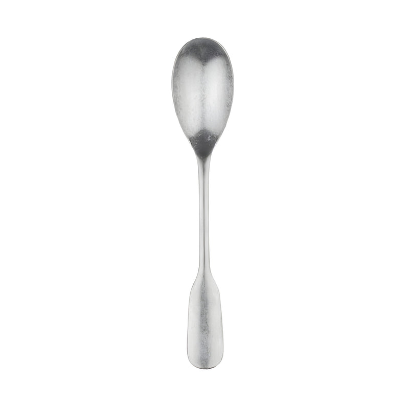 Fiddle Vintage Satin Coffee Spoon, Stainless Steel