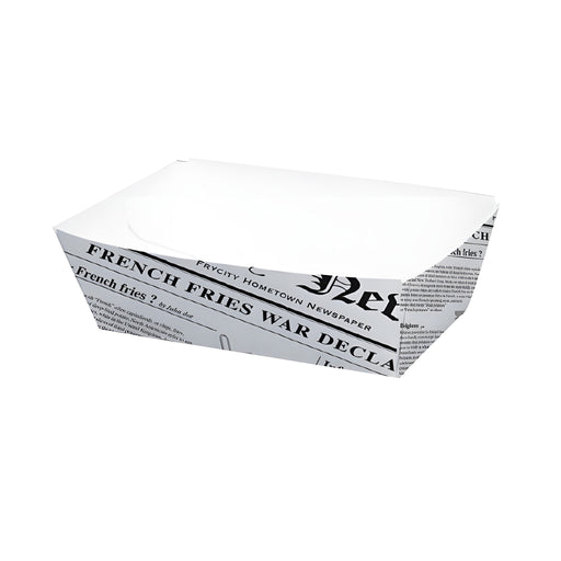 Newspaper Cardboard Food Tray (Pack of 100)