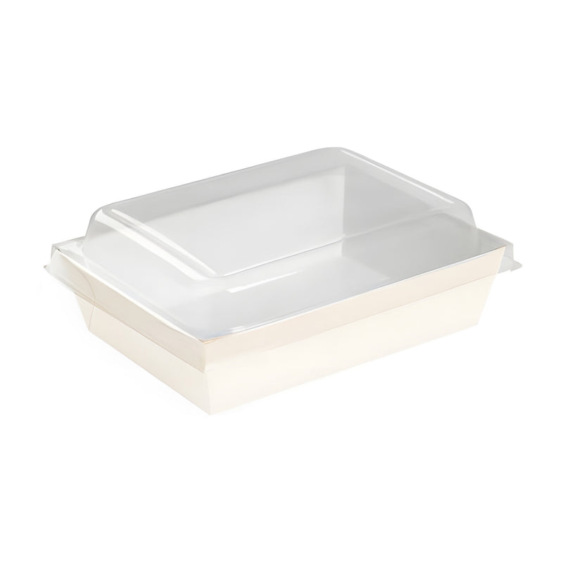 Kraft Salad Box with PET Lid, Pack of 20