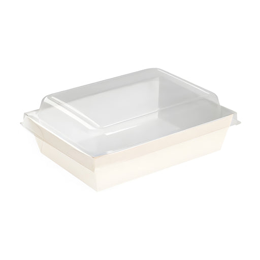 Kraft Salad Box with PET Lid, Pack of 20