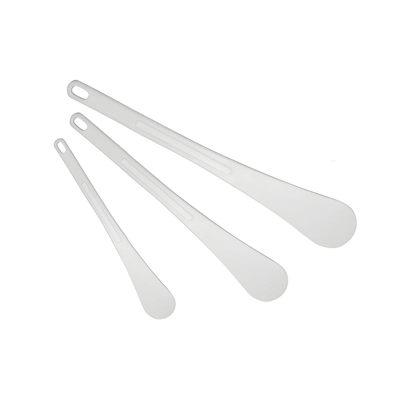 Polyglass Spatula Extra Large, White, 220°C, Anti-Fall Handle