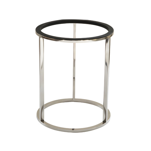 Tilt Stainless Steel Round Riser Tall 21.8xH26.5cm