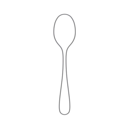 Mogano Satin Tea Spoon, Stainless Steel