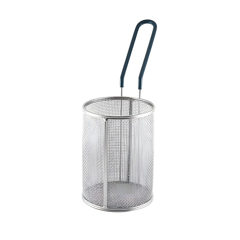 Round Pasta Basket, Steel with PVC Handle