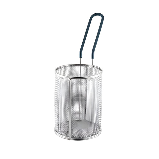 Round Pasta Basket, Steel with PVC Handle
