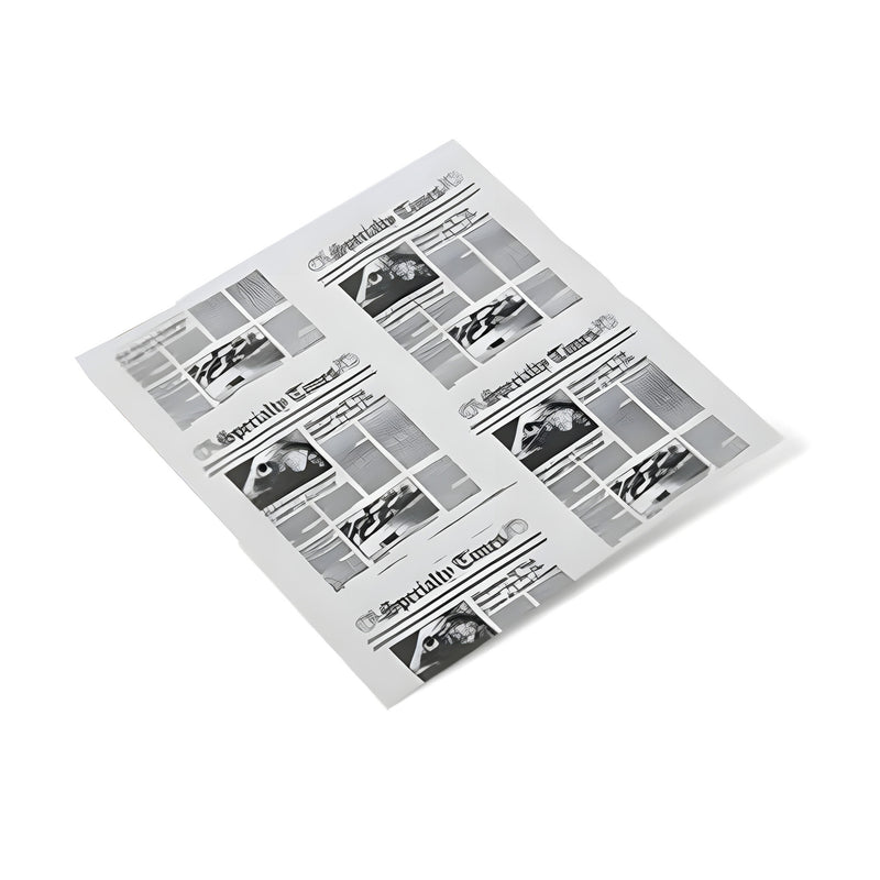 Fry Paper Newspaper Print, White Background, Pack of 100