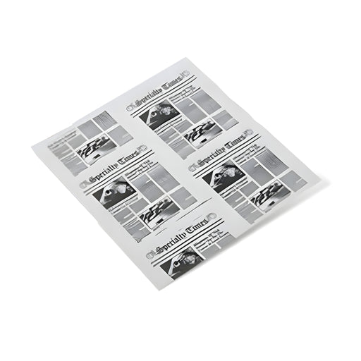 Fry Paper Newspaper Print, White Background, Pack of 100