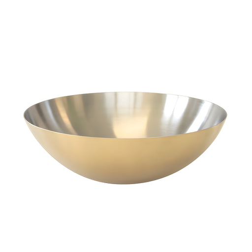 Tilt Brass PVD Bowl Medium