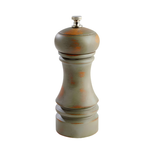 Vintage Khaki Salt Mill H15cm, Beechwood