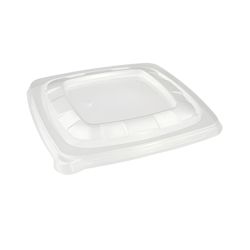 Bepulp PP Clear Hot Lid for Square Bowl (Pack of 100)