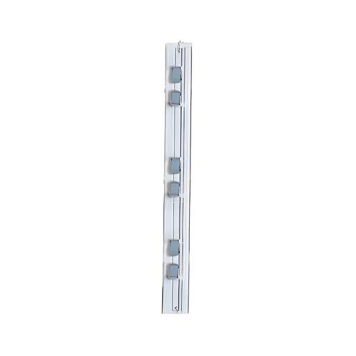 Wall Hanger for Brooms/Scoops, 3 Clips