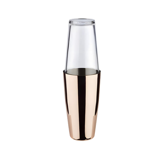 Boston Shaker, Copper Beaker with Glass