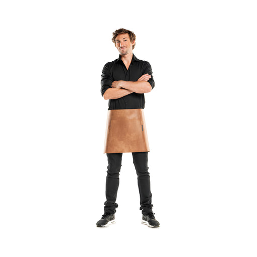 Regular Leather Waist Apron, Bourbon Gold