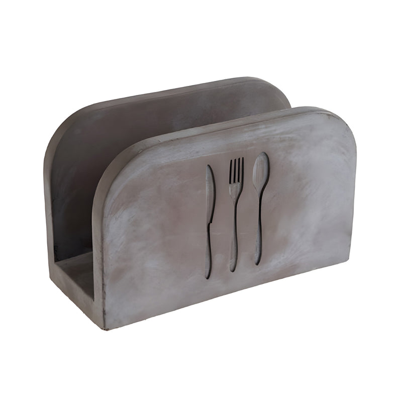 Element Napkin Holder, Concrete