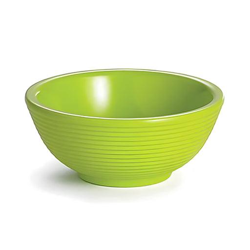 Ribbed Sauce Ramekin, Green Melamine