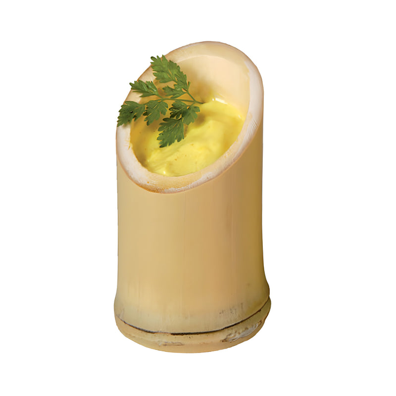Asahi Bamboo Mini Slanted Tumbler 7.3cl, 4.3x9/5.5cm, Pack
