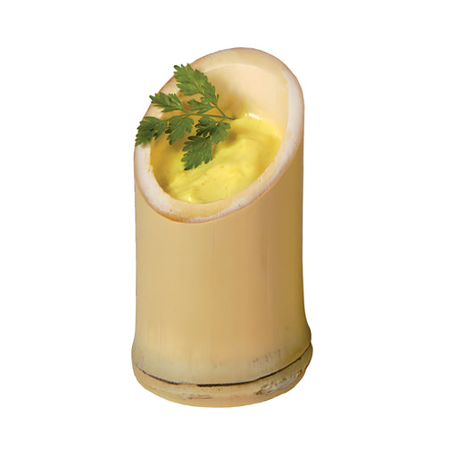 Asahi Bamboo Mini Slanted Tumbler 7.3cl, 4.3x9/5.5cm, Pack