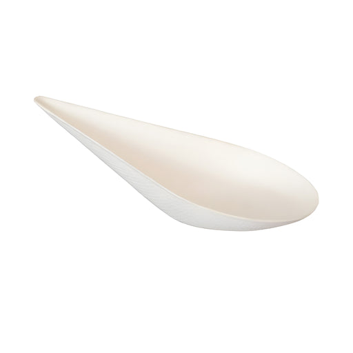 Bionchic White Mini Drop Spoon, Pulp, Pack of 30