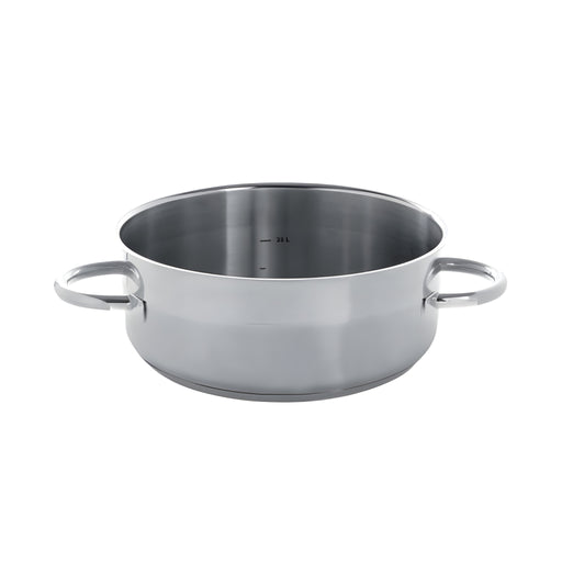 Qualiplus Braising Pan 24cm, Stainless Steel
