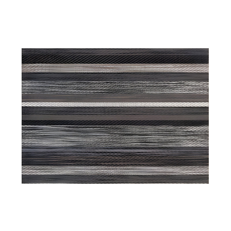 Deco Placemat, Brown & Black Lines (Pack of 6)