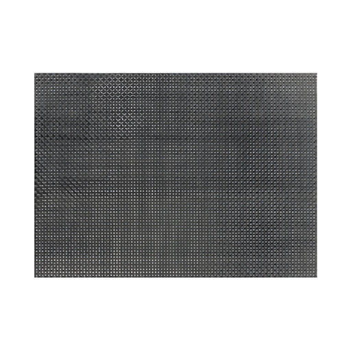 Wide Band Placemat, Black (Pack of 6)