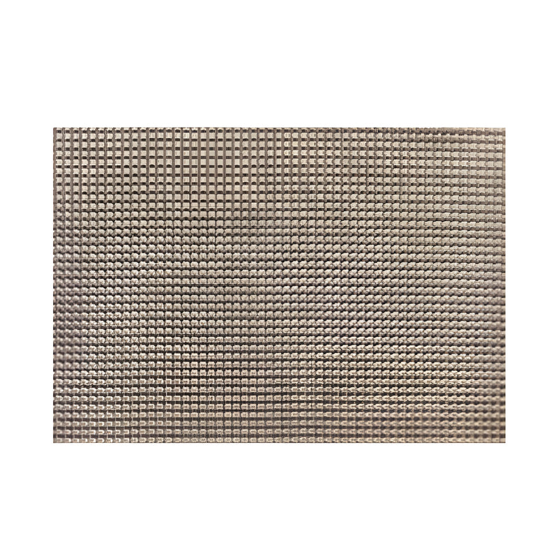 Wide Band Placemat, Brown & Gold (Pack of 6)