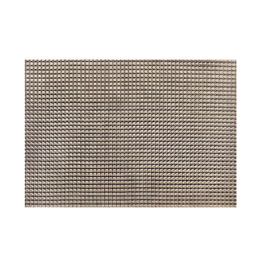Wide Band Placemat, Brown & Gold (Pack of 6)