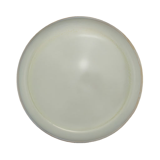 Pearl Flat Plate Large, Stoneware