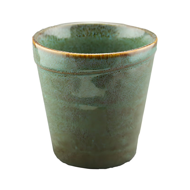 Sky Tumbler, Green Stoneware