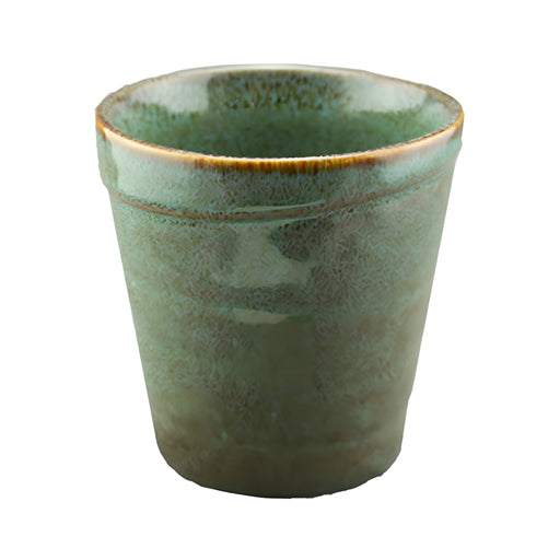 Sky Tumbler, Green Stoneware