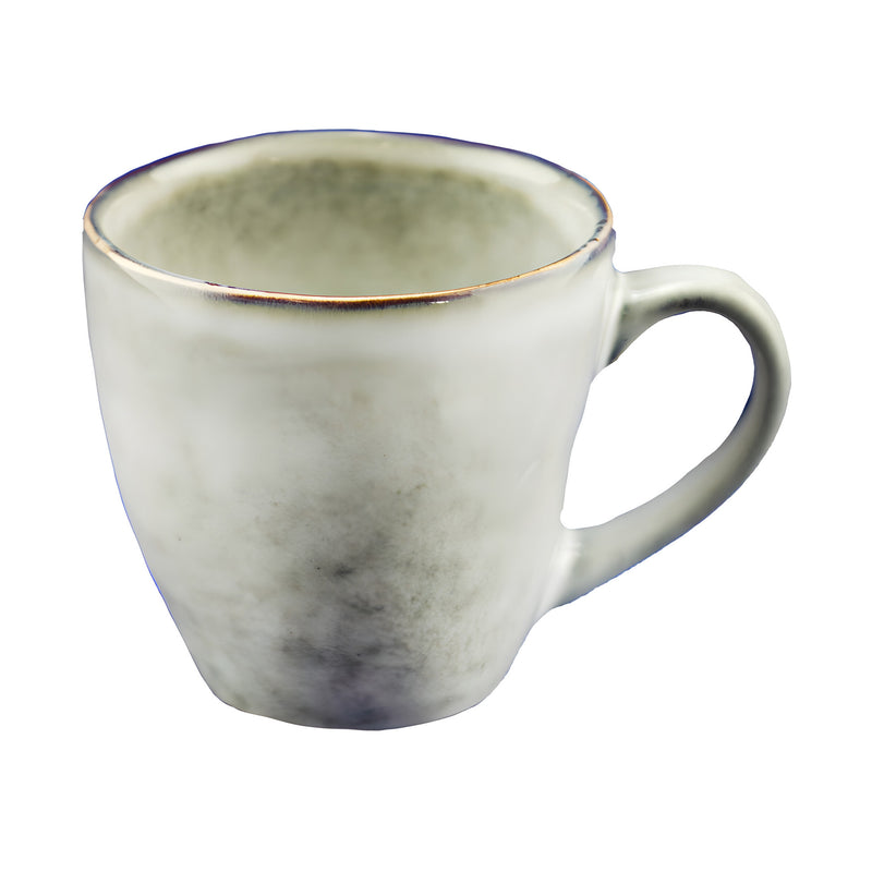 Sky Grey Coffee Cup, Stoneware
