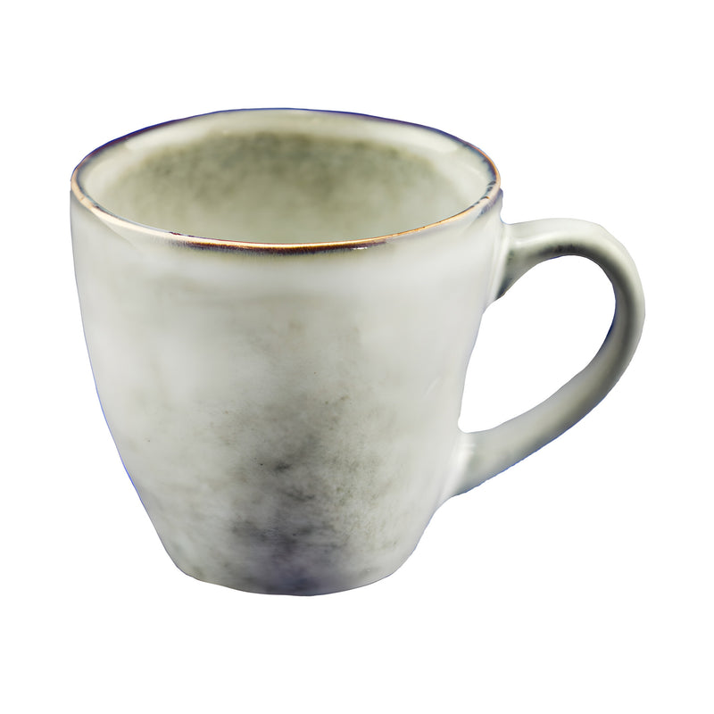 Sky Grey Tea Cup, Stoneware