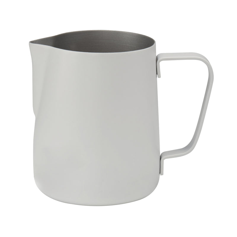 Creamer, White Stainless Steel