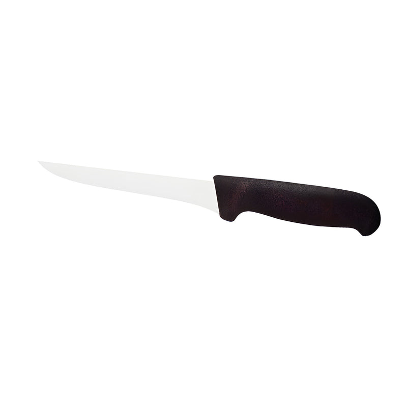 Boning Knife Narrow Blade, Black Nylon Handle