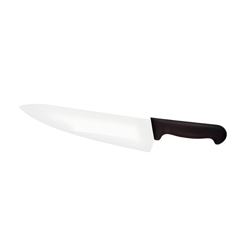 Chef's Knife Wide Blade Large, Black Nylon Handle