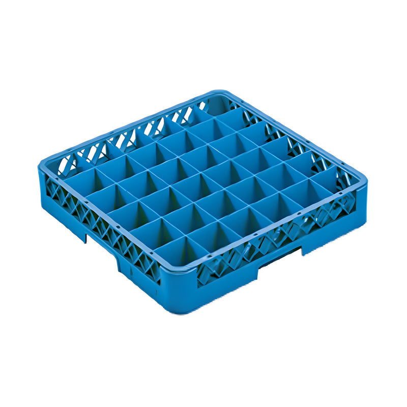 Glass Rack, 36 Compartments, Blue