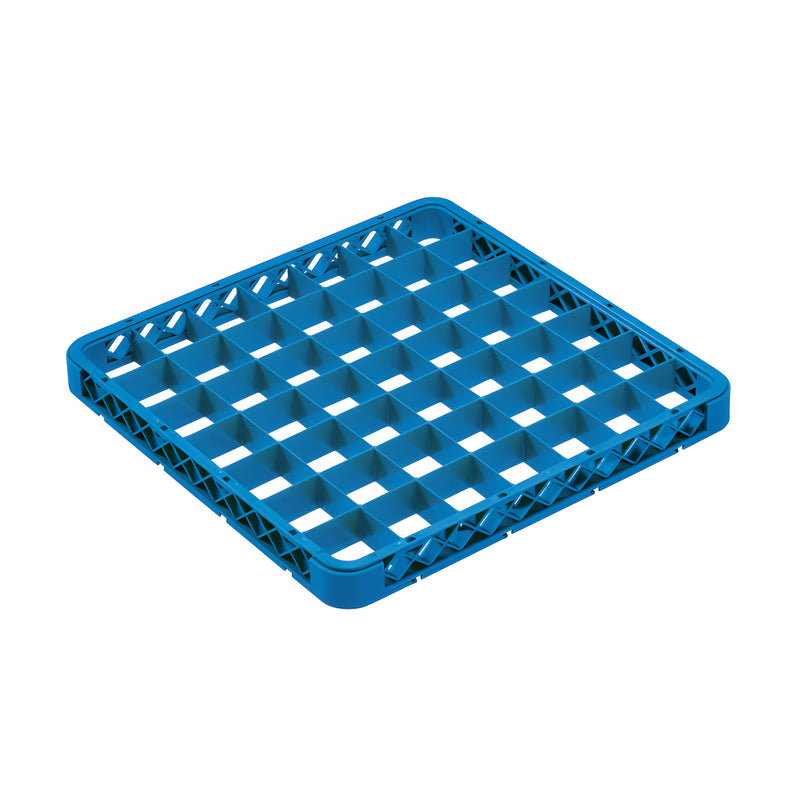 49-Compartment Glass Rack Extender, Blue