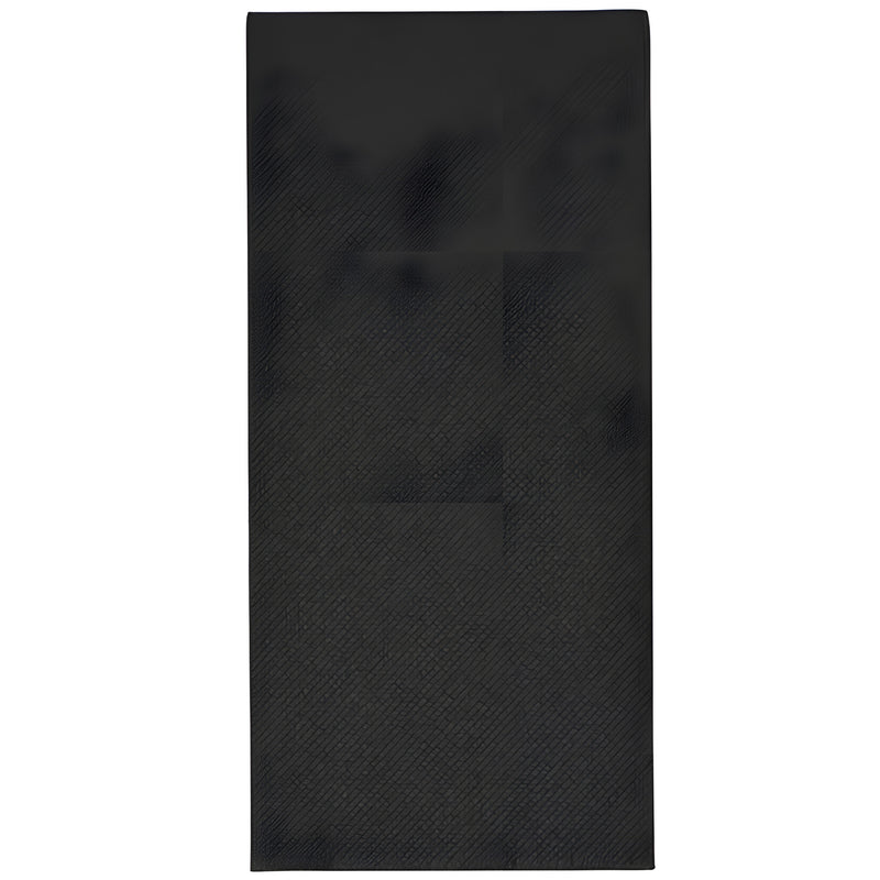 Lisah Napkin, Black 1/8 Bookfold Quilted Paper 38x38cm 2-Ply