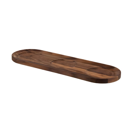 Tilt Triple Jar Board, Walnut Oiled