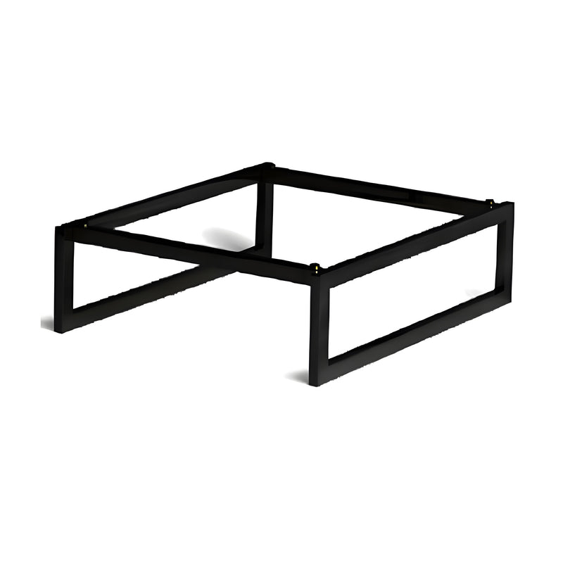 Flow Frame Flat Low GN 1/2, Black Powdercoat